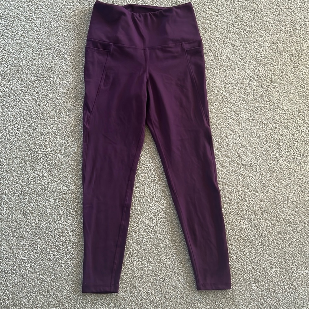 Leggings with side pockets
